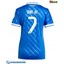 Fotballdrakt Dame Real Madrid Vinicius Junior #7 Tredjedrakt 2025-26 Kortermet